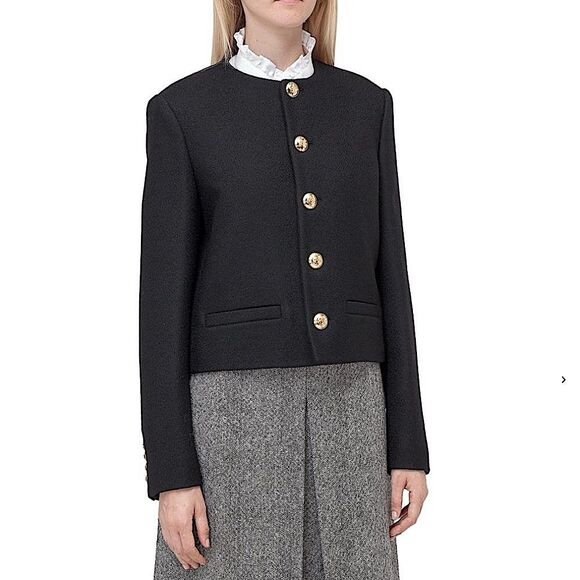 CELINE authentic Veste boxy chasseur short jacket black - Picture 1 of 14